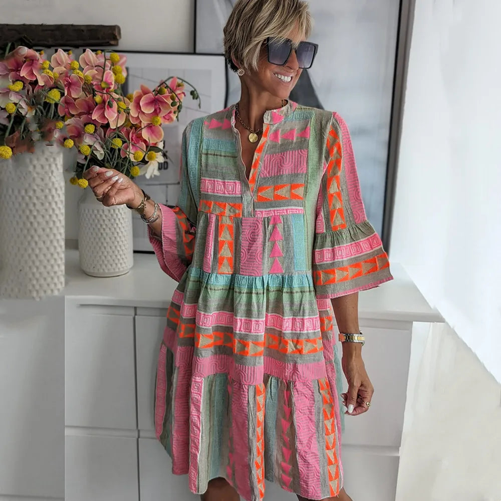 Suzette™ - Robe de printemps élégante