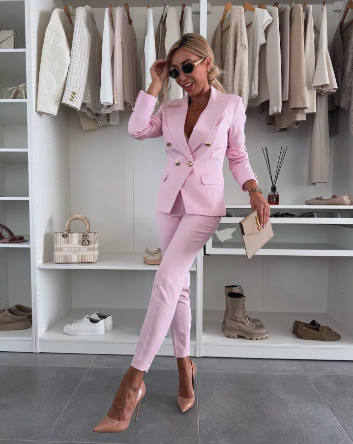 Amory™ - Ensemble Chic et Élégant – Blazer et Pantalon