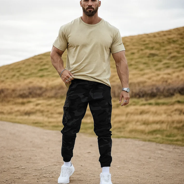 Wouter™ - Pantalon Utilitaire Robuste Multipoches Pour Homme