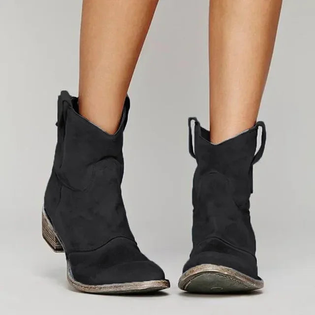Dael™ - Bottes Vintage Cowboy à la Cheville