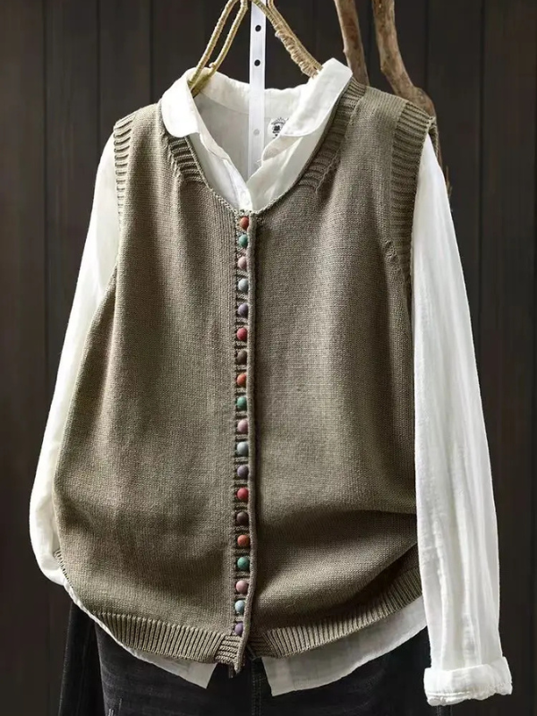 Gwenalisse - Cardigan Chic et Décontracté pour Femme