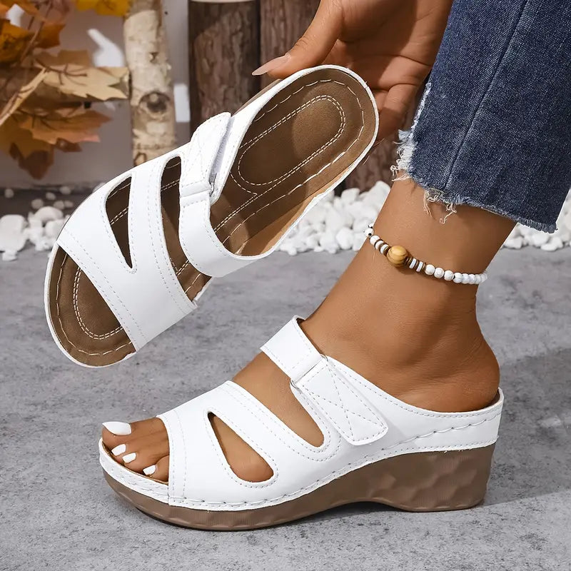 Serilda™ - Sandale Élégante à Talon avec Bride Ajustable