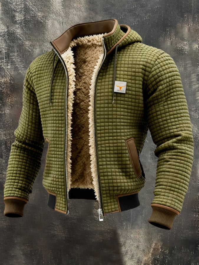 Vincent- Veste Isolante en Polaire Hivernale