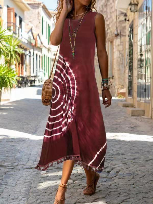 Elowen™ - Robe Midi Sans Manches Décontractée et Stylée pour l’Été