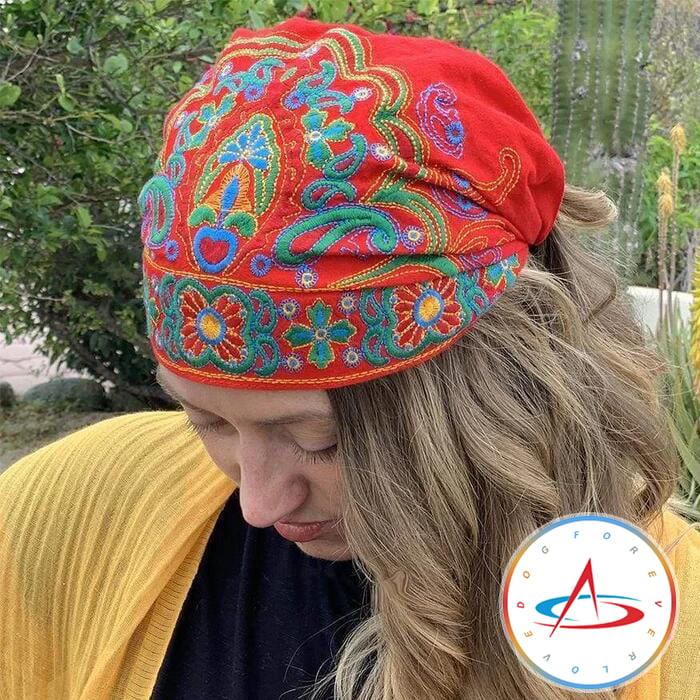 Ravelle™ - Bandanas Et Casquettes Brodés À La Main Aux Motifs Colorés