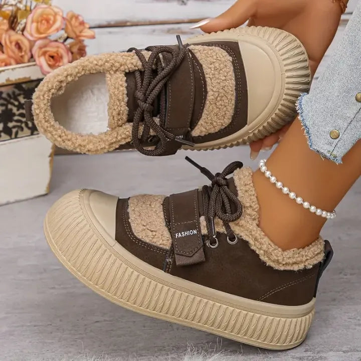 Nirelia™ - Baskets Chaudes Confort Hiver pour Femmes