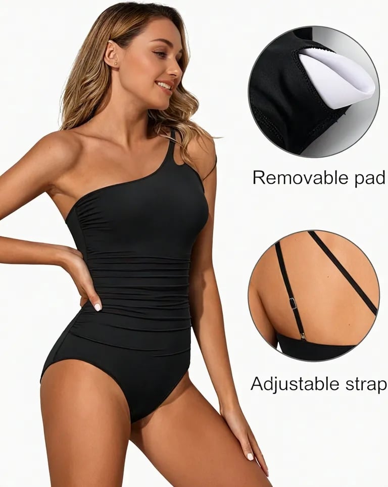 Zenia™ - Maillot de bain à une épaule