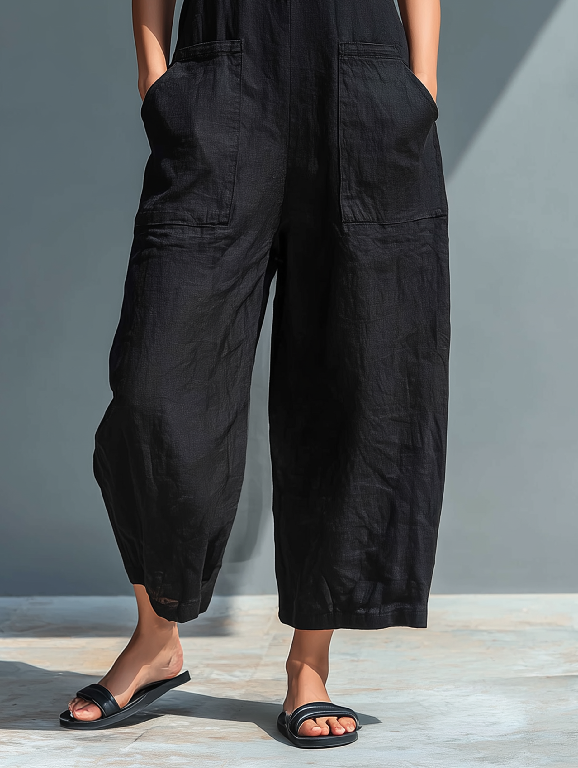 Soraya™ - Combinaison Large Sans Manches pour Femme