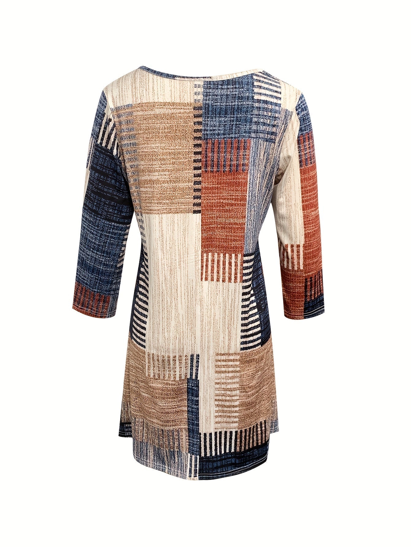 Thérèse - Robe A-line en maille longueur genou