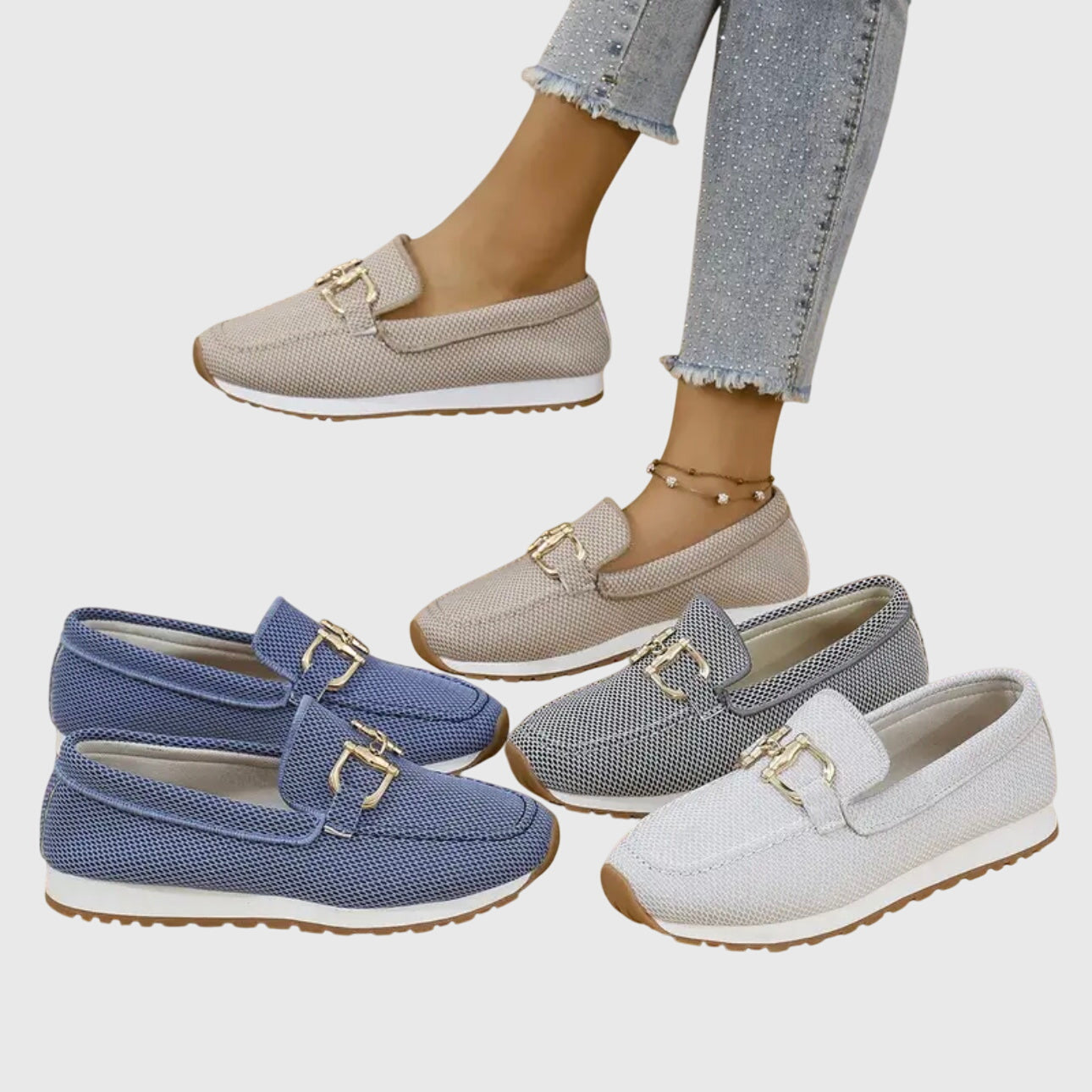 Gaelina™- Mocassins Confort Orthopédiques Femme