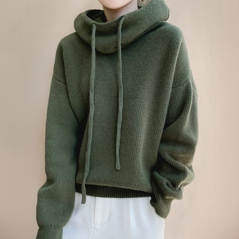 Aurore ™ - Pull à col roulé en laine mérinos