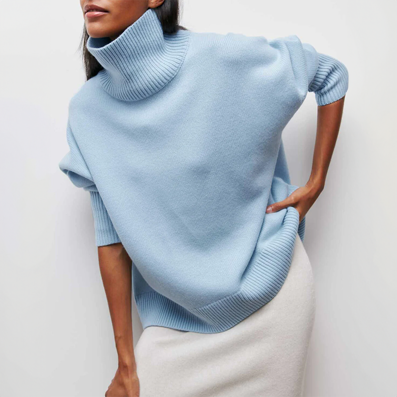 Micheline™ - Pull Chic avec Poches Côtelées pour Femmes