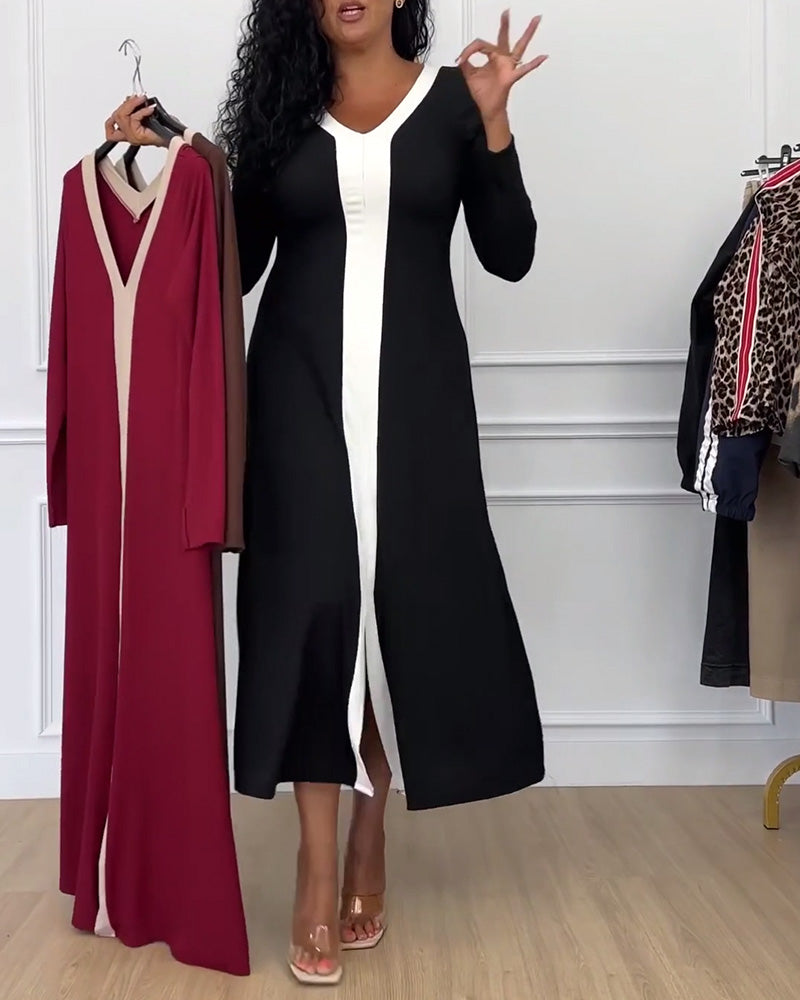 Gabrielle™ - Robe en Maille Élégante Automne Hiver