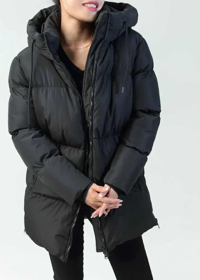 Eléonore™ - Veste Quilted Mi-Longue pour Femme