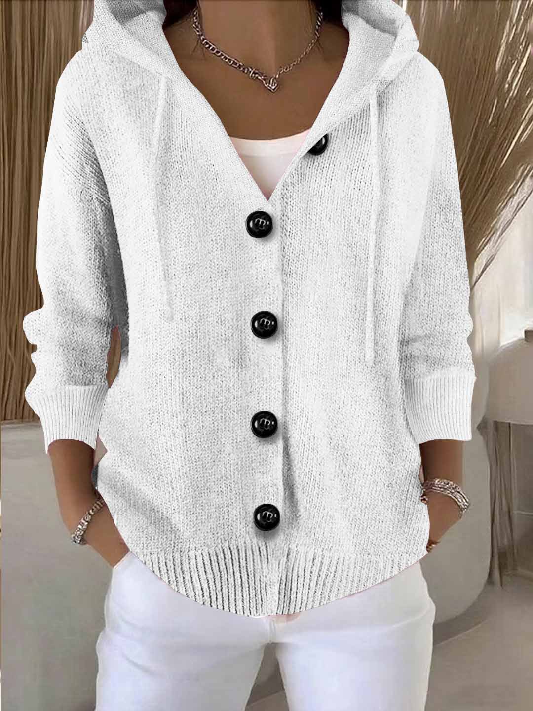 Elarisse™ - Cardigan Femme À Manches Longues En Tricot
