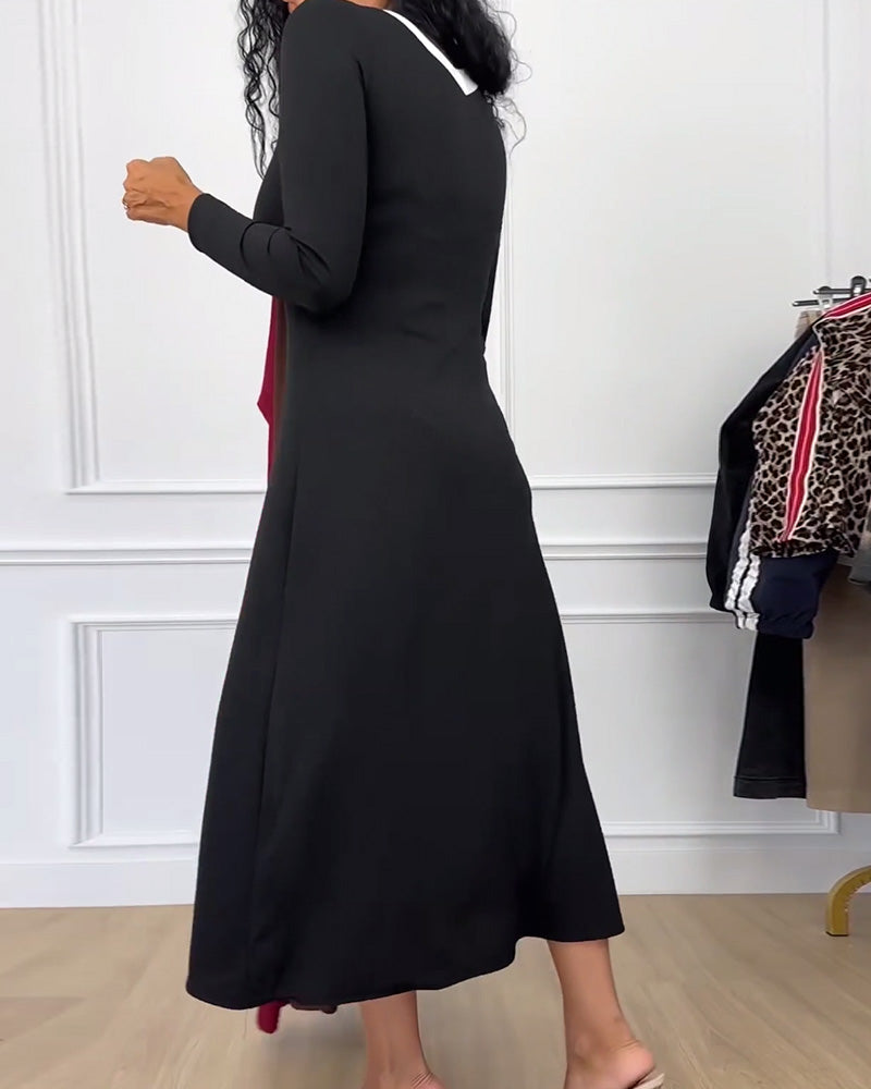 Gabrielle™ - Robe en Maille Élégante Automne Hiver