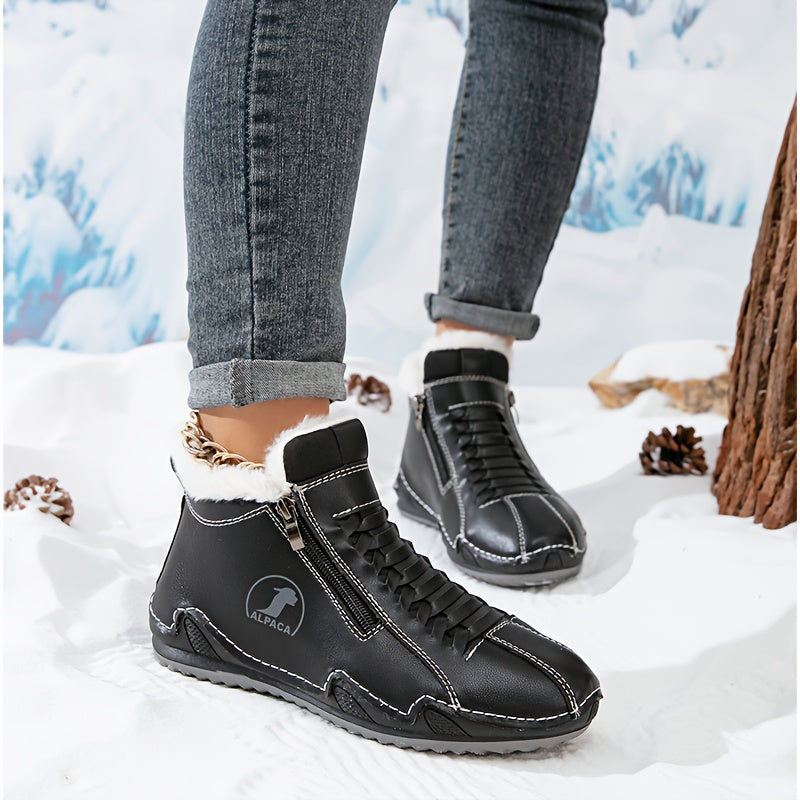 Kaliravienne - Bottines Hiver Ergonomiques Confort Plus