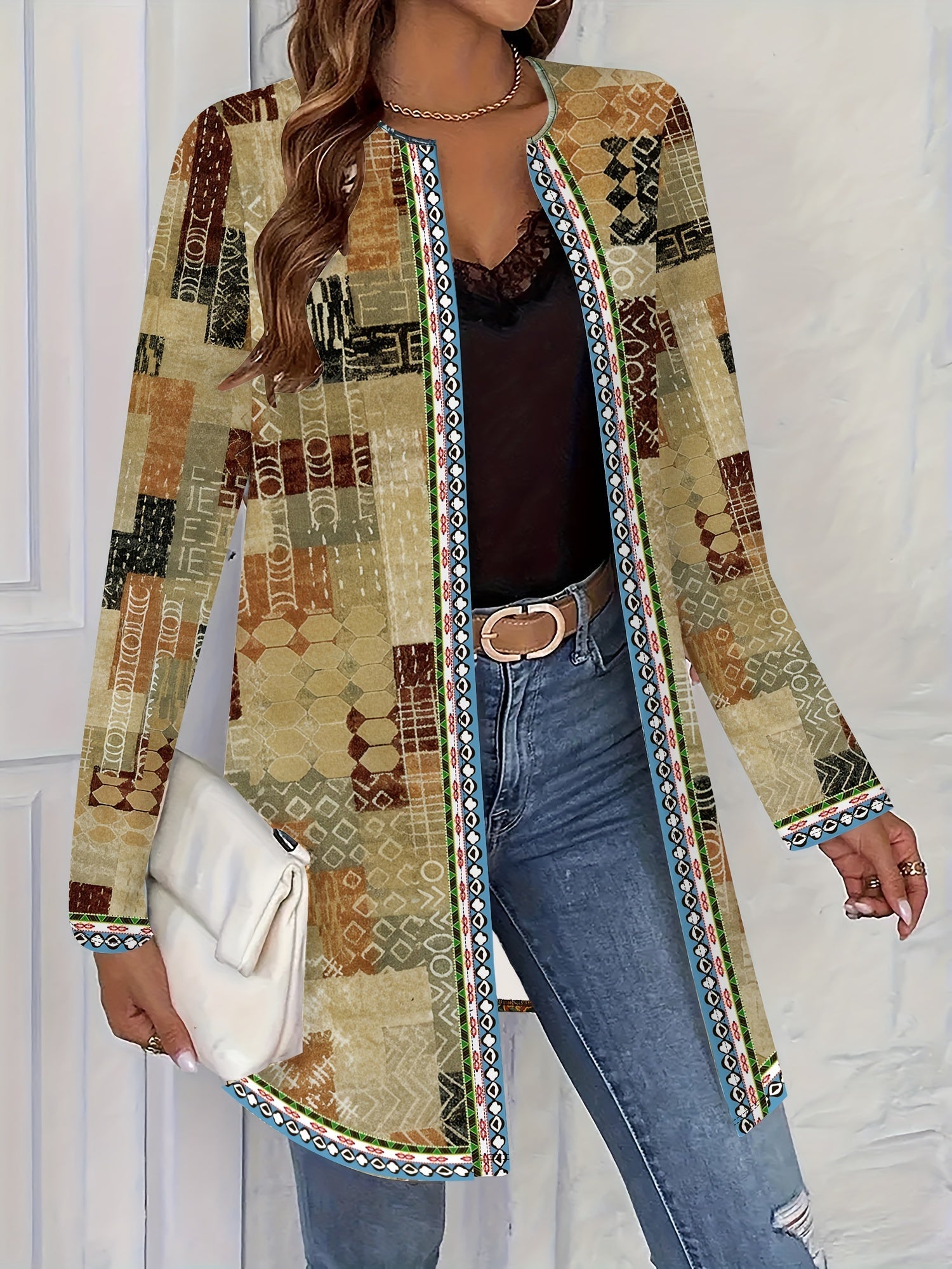 Sidonie™ - Cardigan Long Léger et Stylé