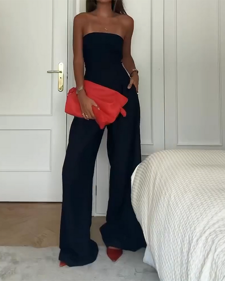 Marta™ - Combinaison Élégante Off-Shoulder