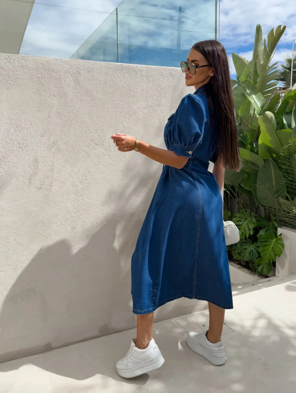 Daphne™ - Robe en denim Sunshine
