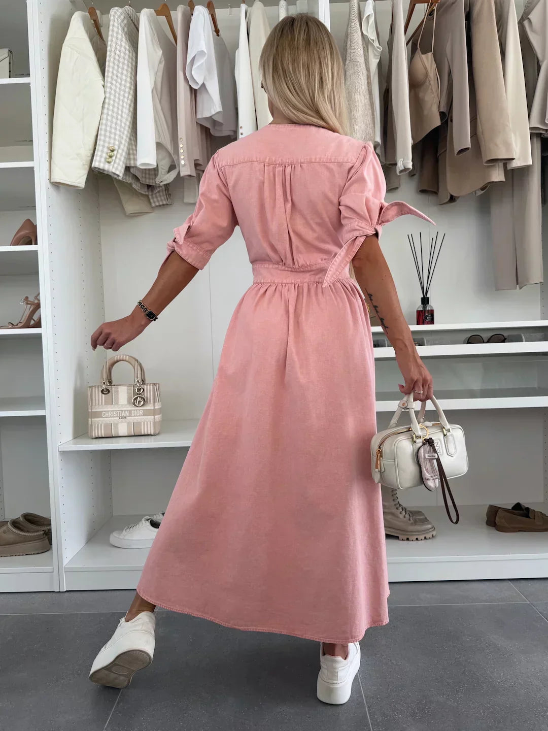 Vera™ - Robe en jean rayonnante