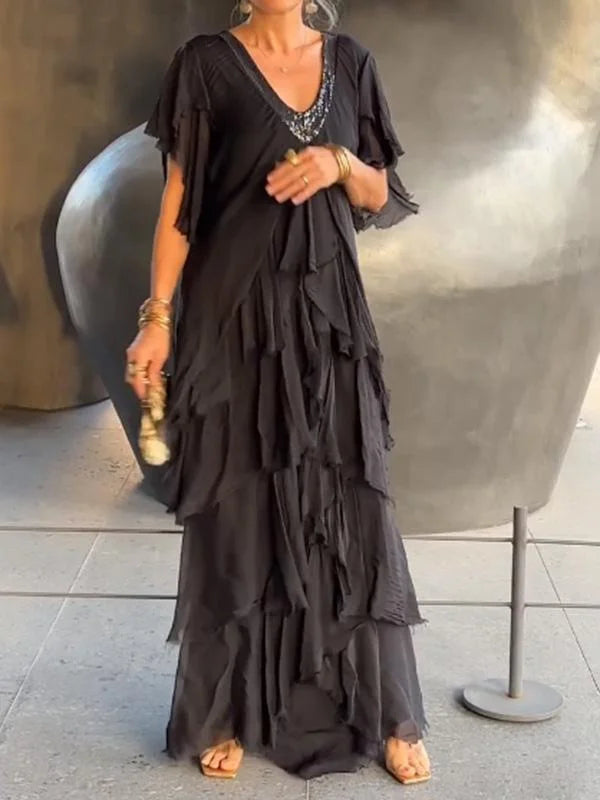 Britt™ - Robe Longue Élégante