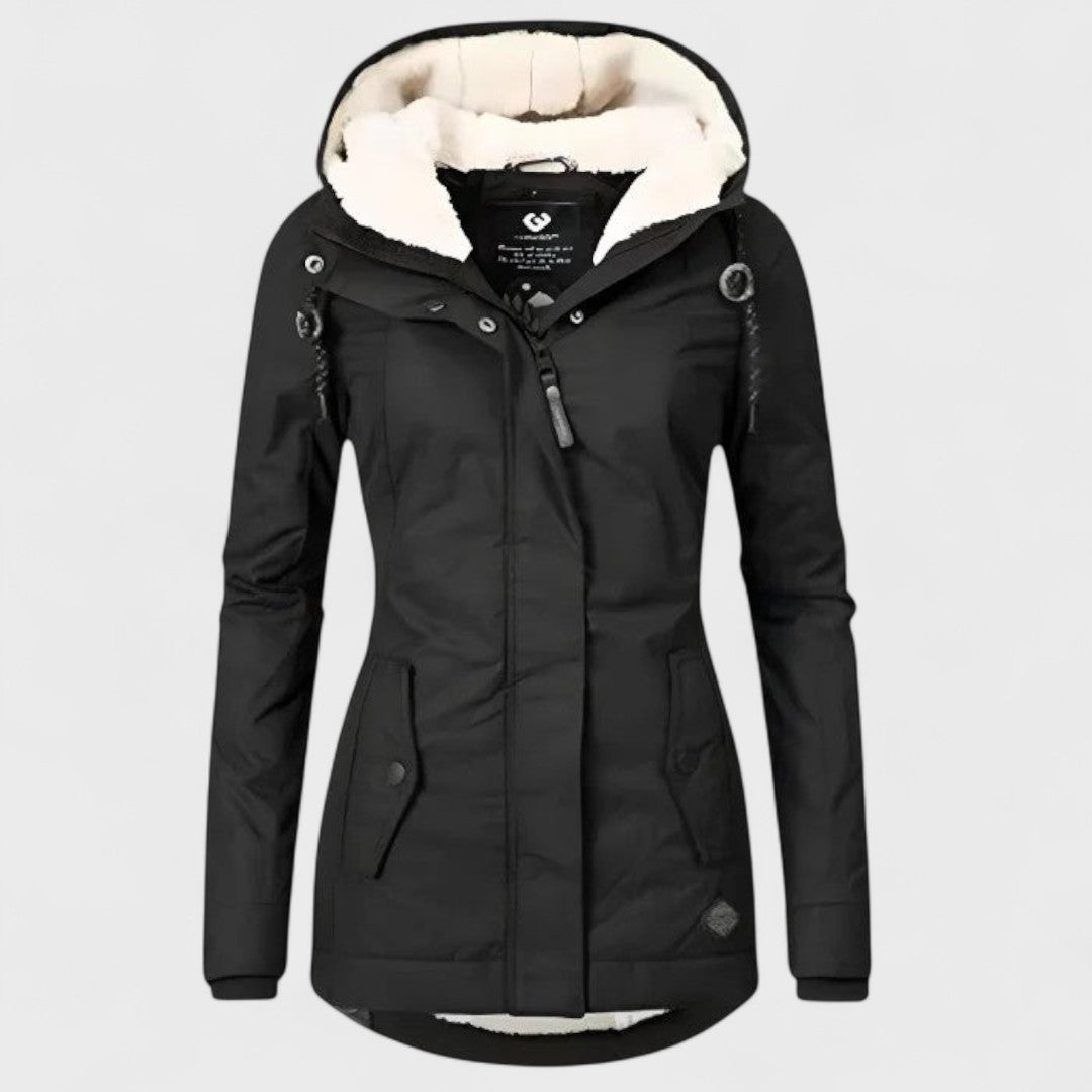 Dionellea™ - Veste chaude et imperméable avec capuche pour femme