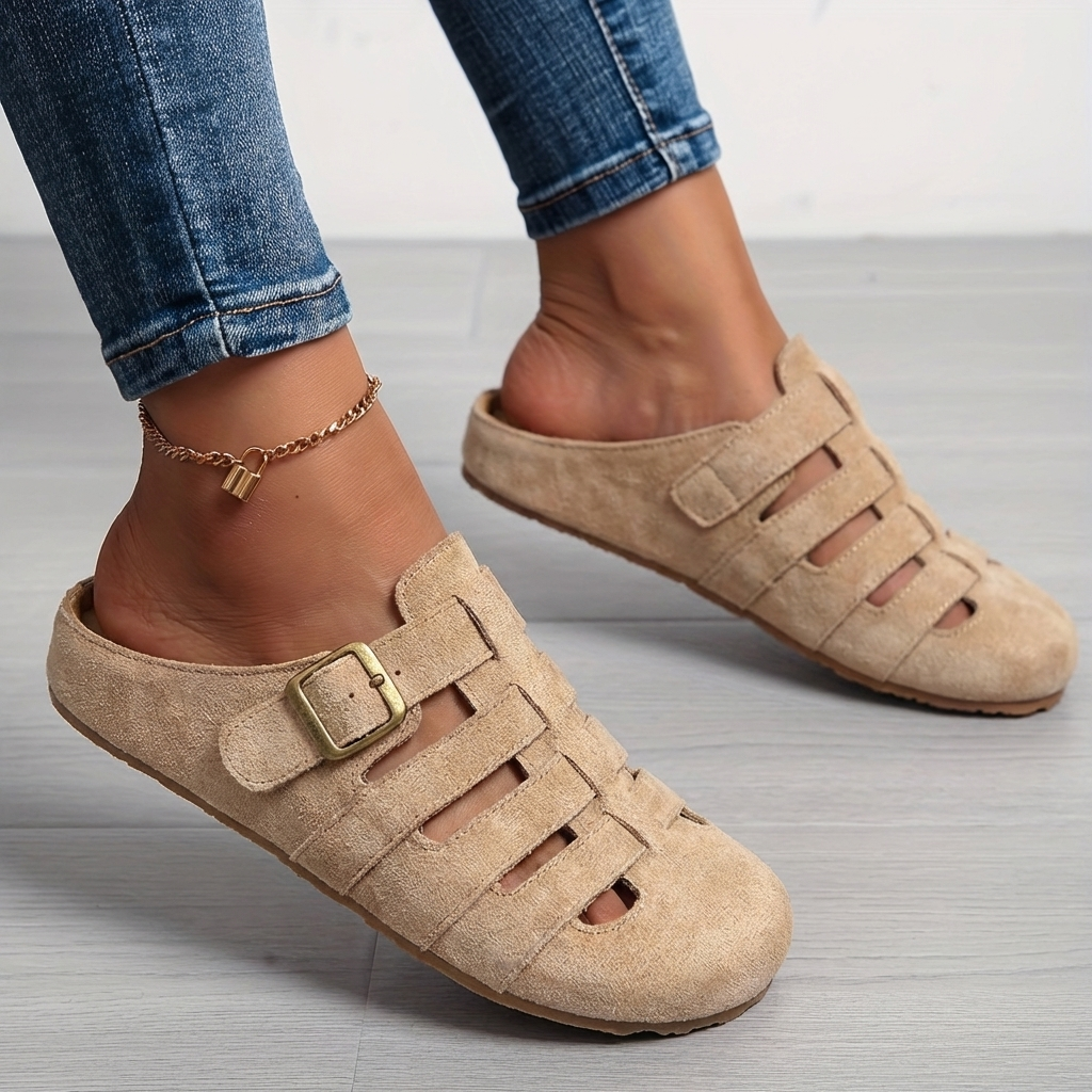 Lythoria™ - Sandales mules femme confort respirant style décontracté moderne