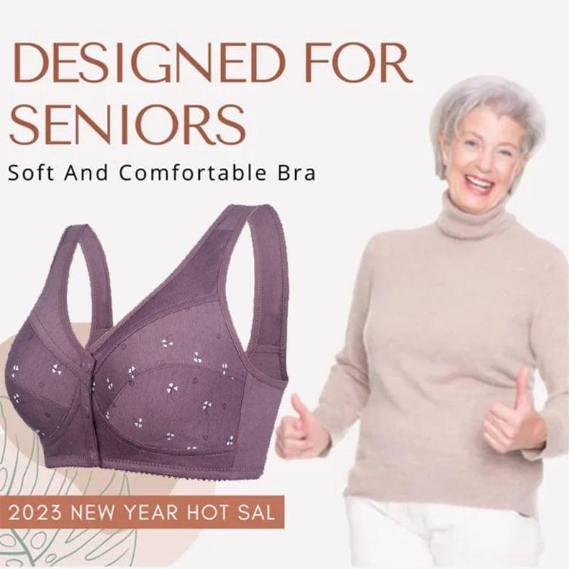 Bloem™ - Soutien-Gorge en Coton à Fermeture Frontale