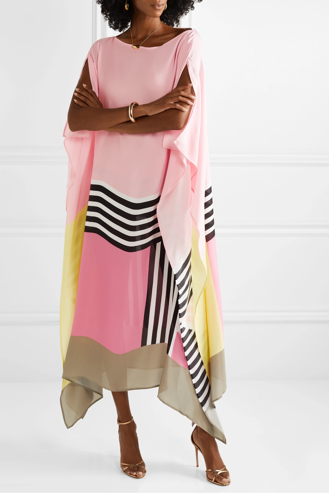 Rayna™ - Caftan Élégant à Imprimé Géométrique