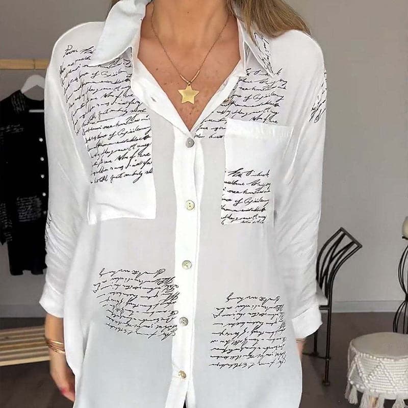 Gisandre™ - Chemise Imprimée Moderne Pour Femme