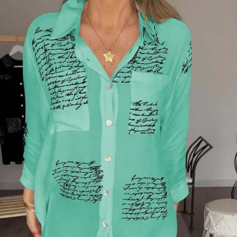Gisandre™ - Chemise Imprimée Moderne Pour Femme
