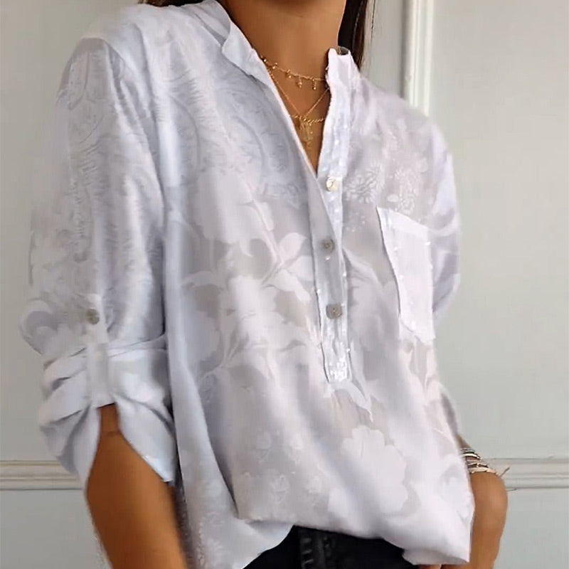 Adelaide™ - Chemise Florale Élégante Été Femme