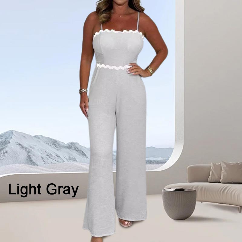 Ismera™ - Combinaison élégante à bretelles avec soutien-gorge intégré