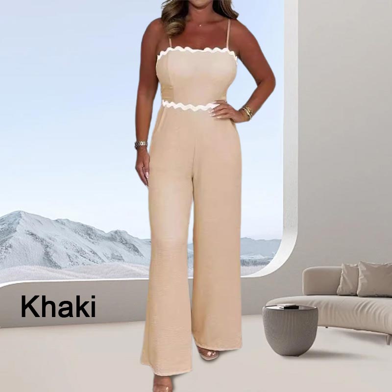 Ismera™ - Combinaison élégante à bretelles avec soutien-gorge intégré