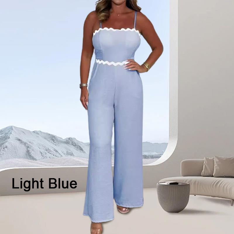 Ismera™ - Combinaison élégante à bretelles avec soutien-gorge intégré