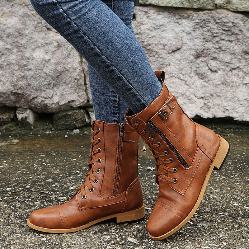 Félice™ - Bottes Orthopédiques Élégantes en Cuir