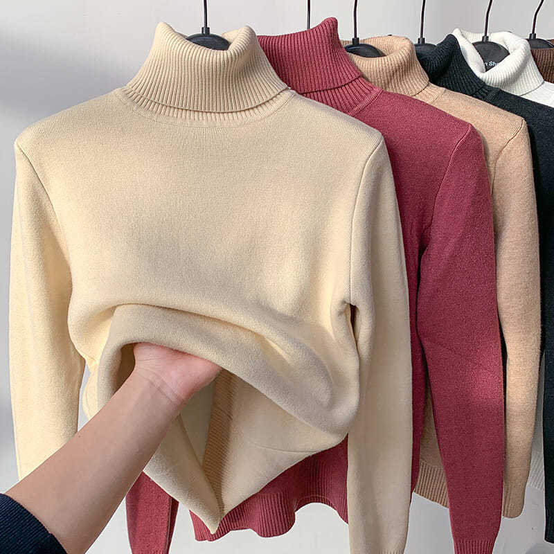 Clementine™ - Pull-over à Col Haut Élégance et Chaleur pour l'Hiver