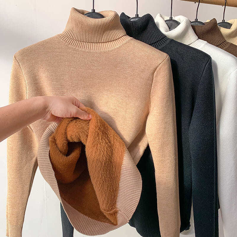 Clementine™ - Pull-over à Col Haut Élégance et Chaleur pour l'Hiver