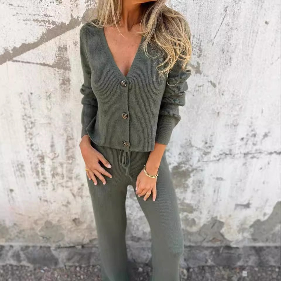 Ilse™ - Ensemble Cardigan & Pantalon Élégant pour Femmes