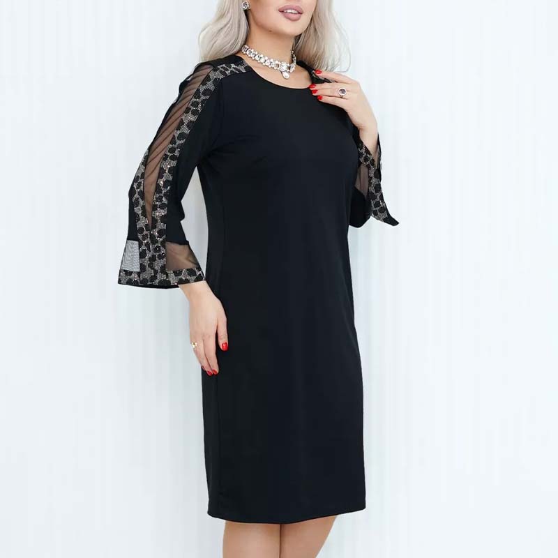 Babette™ - Robe Patchwork Élégante et Moderne