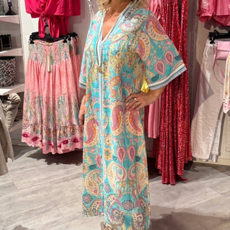 Naelina™ - Robe Confortable avec Imprimé Décontracté pour Femmes