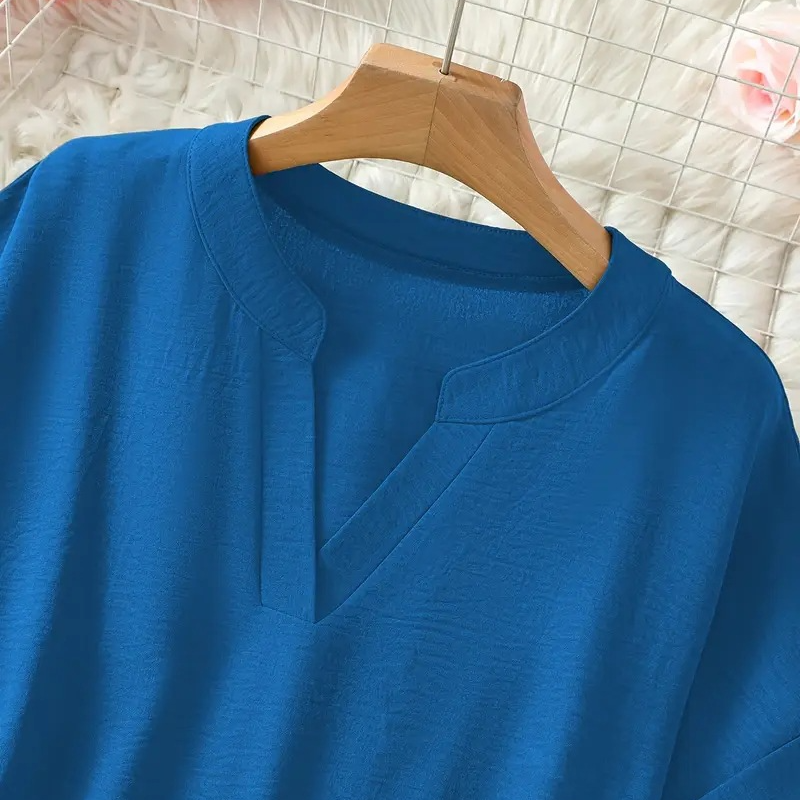 Sylmira™ - Blouse Ample Élégante à Col V