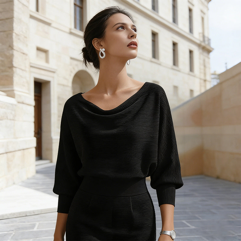 Cyranisse - Robe Sculptante Élégance Contemporaine