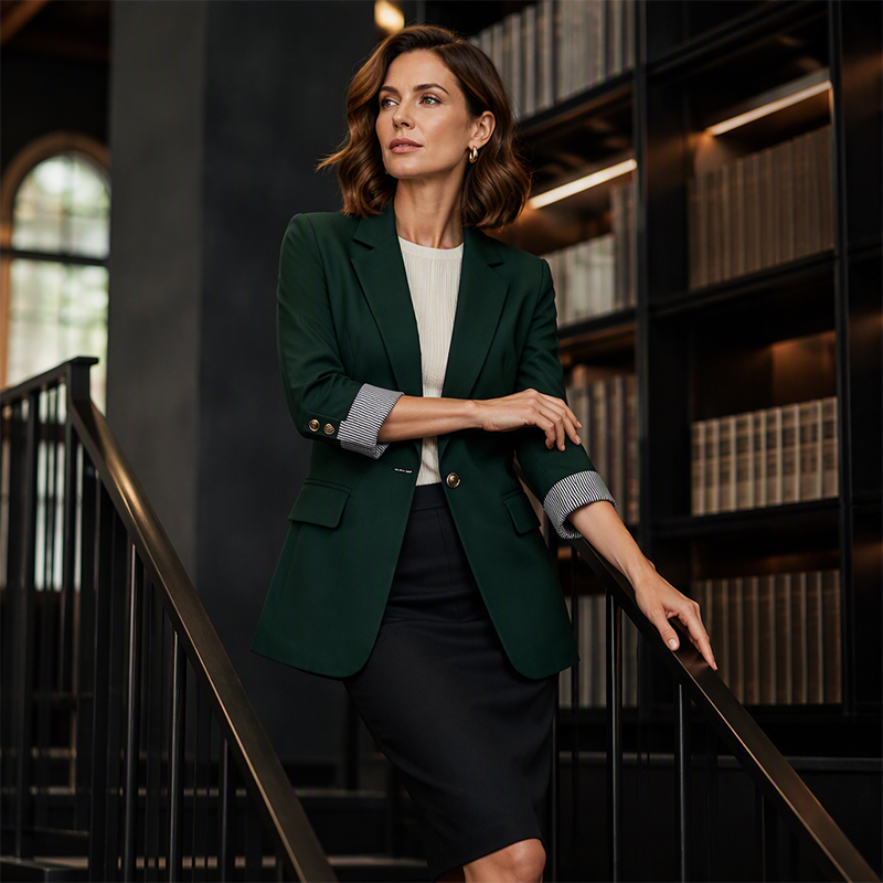 Gwendoline - Blazer léger femme élégant pour looks quotidiens