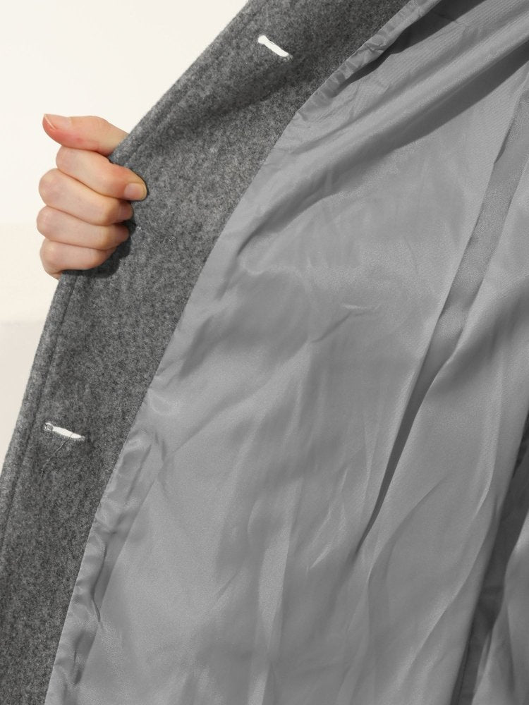 Ceralissea - Manteau d’hiver pour femme à un bouton